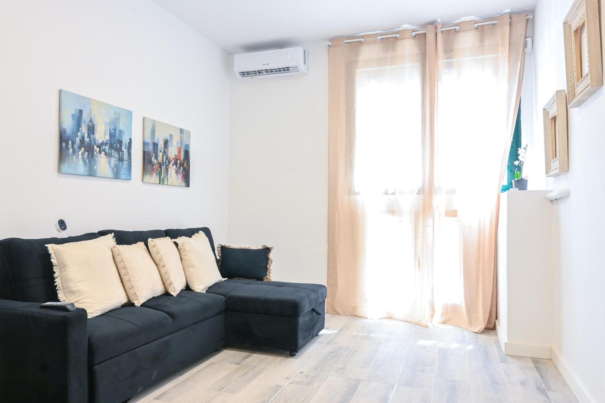 For You Rentals Agradable Apartamento Temporal De Un Dormitorio En Carabanchel Pol49 Madrid Exteriör bild